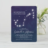 Scorpio Astrology Baby shower Kaart (Staand voorkant)