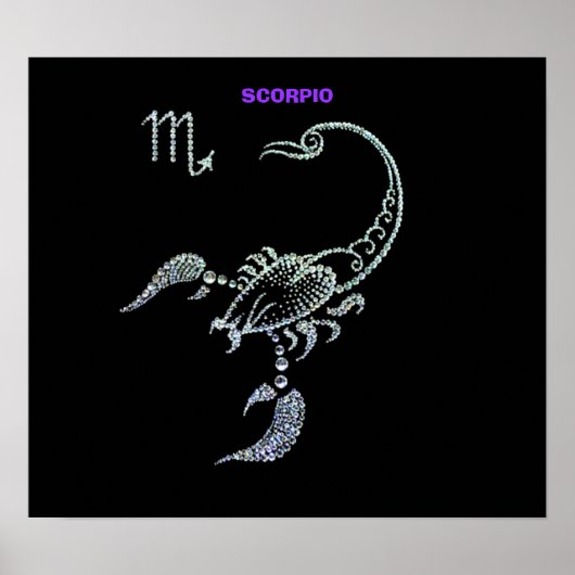 Scorpio Astrology Poster (Voorkant)
