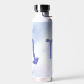 Scorpio Astrology Sign Speciaal Paars Waterfles (Links)