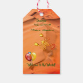 Scorpio-Baby shower - Gift Labels Cadeaulabel (Voorkant)
