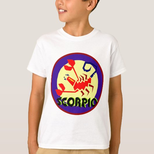 Scorpio Badge T-shirt (Voorkant)