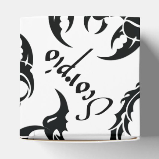 Scorpio Bedankdoosjes (Bovenkant)