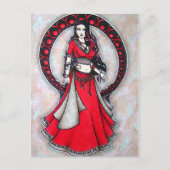 Scorpio Belly Dancer briefkaarten (Voorkant)