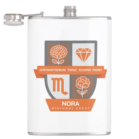 Scorpio Birthday Crest™ for November 1-21 Heupfles (Geopend)