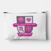 Scorpio Birthday Crest™ for October 24-31 Etui (Achterkant)