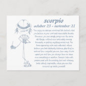 Scorpio [ - BitchScope -] Briefkaart (Voorkant)