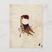 Scorpio Boy Zodiac Sign Briefkaart (Voorkant)