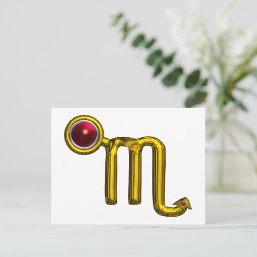 SCORPIO BRIEFKAART (Staand voorkant)