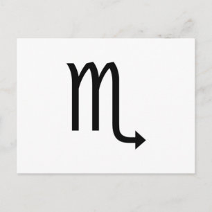 Scorpio Briefkaart