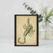 Scorpio Briefkaart (Staand voorkant)