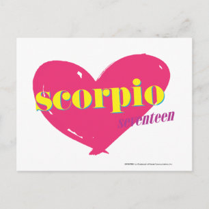 Scorpio Briefkaart