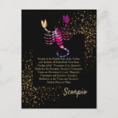 Scorpio Briefkaart (Voorkant)