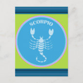 Scorpio-Briefkaart Briefkaart (Voorkant)