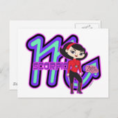 Scorpio-Briefkaart Briefkaart (Voorkant / Achterkant)