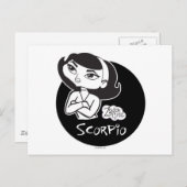 Scorpio-Briefkaart Briefkaart (Voorkant / Achterkant)