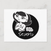 Scorpio-Briefkaart Briefkaart (Voorkant)