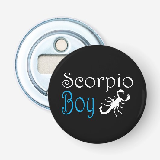 Scorpio Button Flesopener (Voorkant)