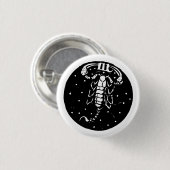 Scorpio-Button Ronde Button 3,2 Cm (Voorkant /achterkant)