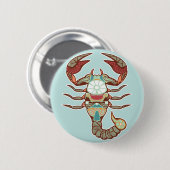 Scorpio-Button Ronde Button 5,7 Cm (Voorkant /achterkant)