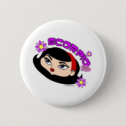 Scorpio-Button Ronde Button 5,7 Cm (Voorkant)