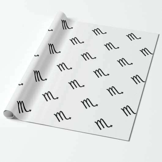 Scorpio Cadeaupapier (Uitgerold)