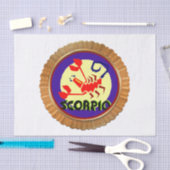 Scorpio Cartoon Zodiac Astrology design Tissuepapier (Craft)