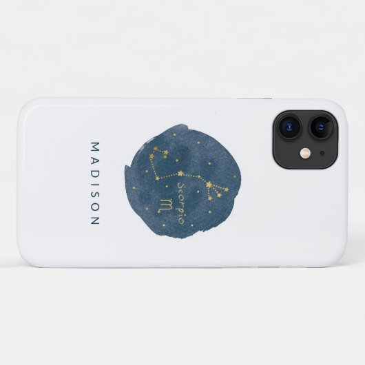 Scorpio Case-Mate iPhone Case (Achterkant (horizontaal))