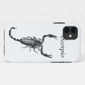 Scorpio Case-Mate iPhone Case (Achterkant (horizontaal))