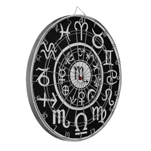 Scorpio Celestial Design Dartbord (Voorkant Links)