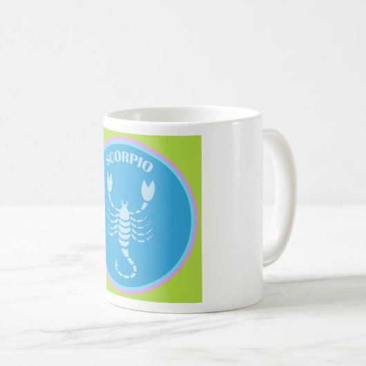 Scorpio Coffee Mok (Voorkant rechts)