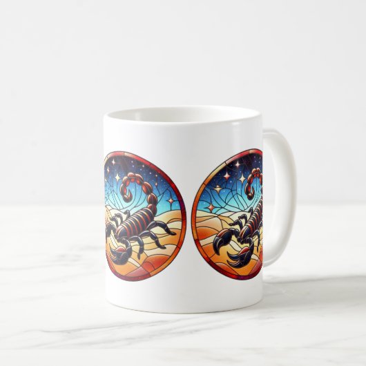 Scorpio Coffee Mok (Voorkant rechts)