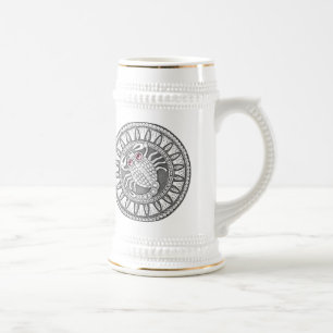 Scorpio Coin stein Bierpul