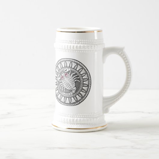 Scorpio Coin stein Bierpul (Rechts)