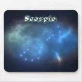Scorpio constellatie muismat (Voorkant)