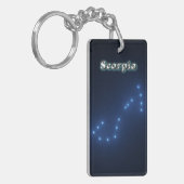 Scorpio constellatie sleutelhanger (Voorkant Links)