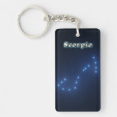 Scorpio constellatie sleutelhanger (Voorkant)