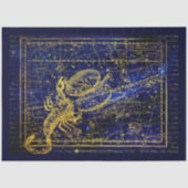 scorpio constellatie tissuepapier (Voorkant)