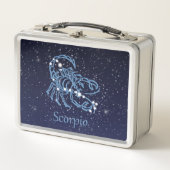 Scorpio Constellation and Zodiac Sign met sterren (Voorkant)