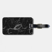 Scorpio Constellation by Hevelius 1690 Bagagelabel (Achterkant horizontaal)