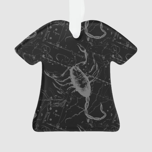 Scorpio Constellation by Hevelius 1690 Ornament (voorkant)