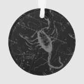 Scorpio Constellation by Hevelius 1690 Ornament (achterkant)