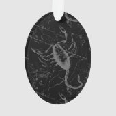 Scorpio Constellation by Hevelius 1690 Ornament (achterkant)