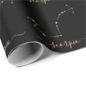 Scorpio Constellation Cadeaupapier (Rol Hoek)