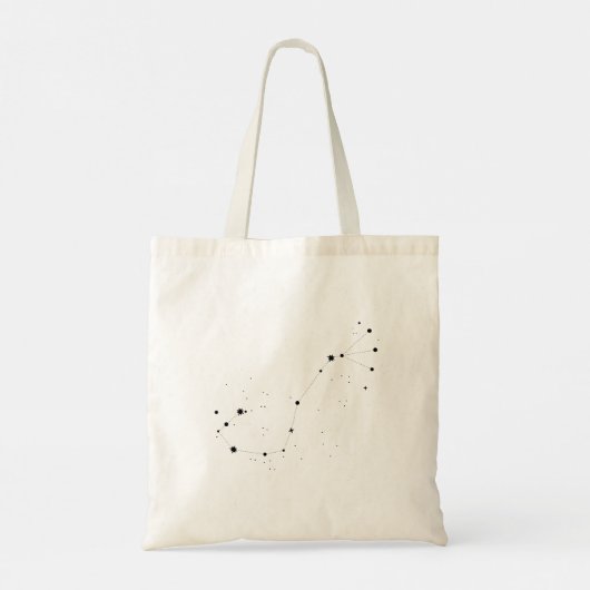 Scorpio Constellation Canvas tas (Achterkant)