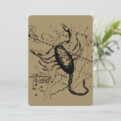 Scorpio Constellation Hevelius 1690 Decor (Staand voorkant)