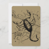 Scorpio Constellation Hevelius 1690 Decor (Voorkant)