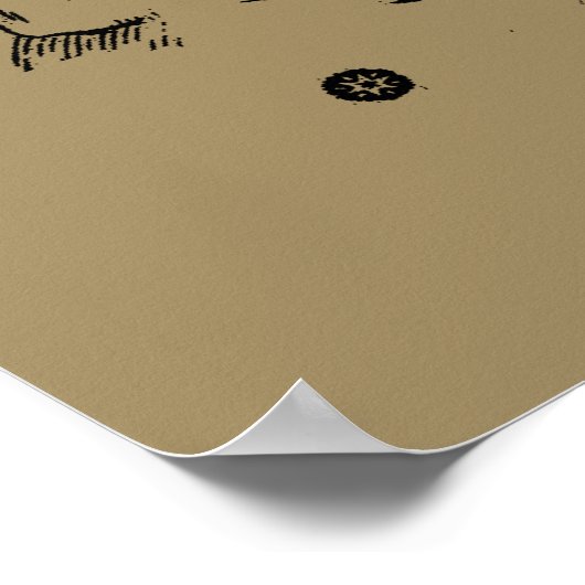 Scorpio Constellation Hevelius 1690 Decor Poster (Hoek)