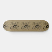 Scorpio Constellation Hevelius 1690 Engraving Persoonlijk Skateboard (Horizontaal)