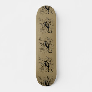 Scorpio Constellation Hevelius 1690 Engraving Persoonlijk Skateboard