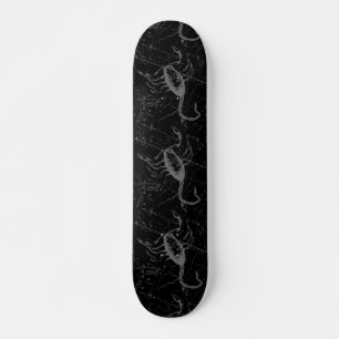 Scorpio Constellation Hevelius 1690 Engraving Persoonlijk Skateboard